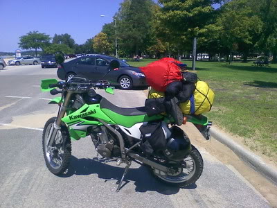 kawasaki klx 700 adventure bike