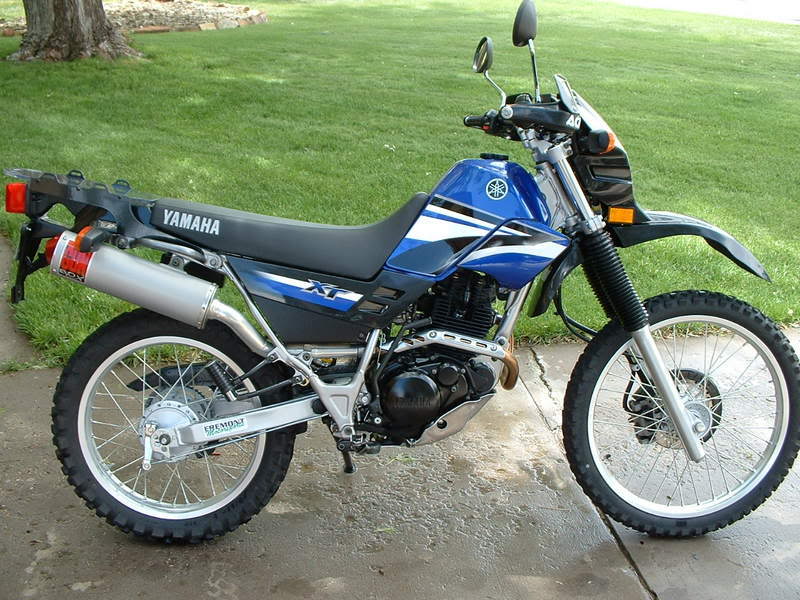 Yamaha store xt225 horsepower